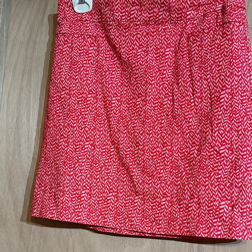 Renuar Red and White skort